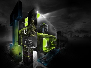 PhotoShop打造超具想象力的3D生态系统海报制作过程