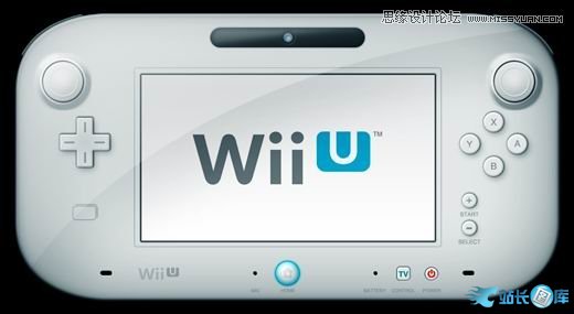 Photoshop绘制任天堂Wii游戏手柄,PS教程,思缘教程网