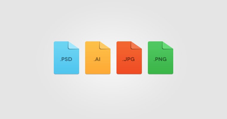 设计文件格式图标PSD素材下载