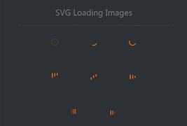 SVG网页加载图标特效