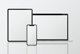MacBook/iPad/iPhone模型矢量素材