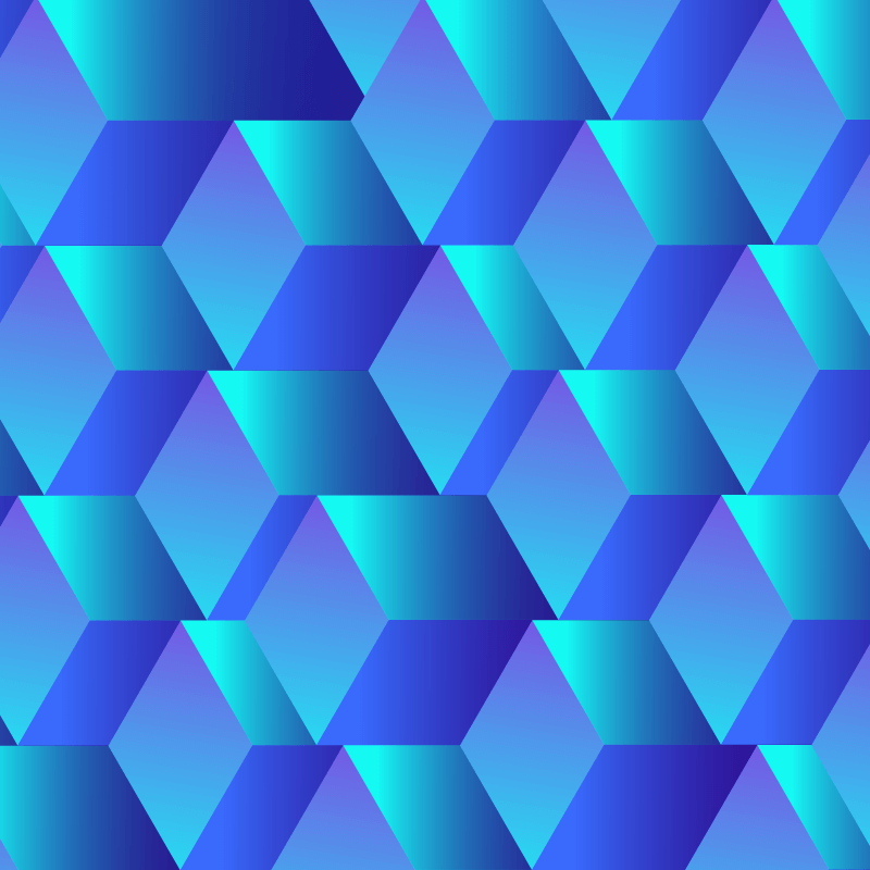 抽象3D蓝色立方体背景矢量素材(EPS/AI)