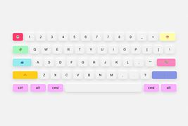 DIV+CSS创意图标键盘样式特效