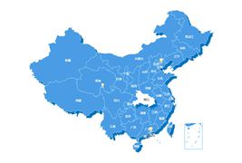 H5中国各省份地图位置信息标注实例
