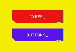 CSS3科技感按钮悬停动画特效