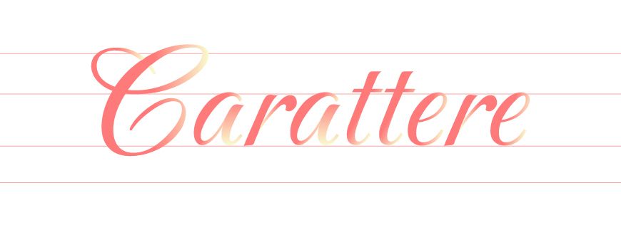 免费商用字体-唯美曲线漂亮的英文字体下载 Carattere