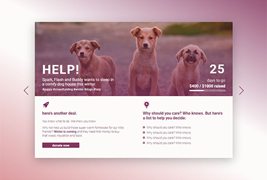 HTML5宠物网站VUE焦点图切换特效