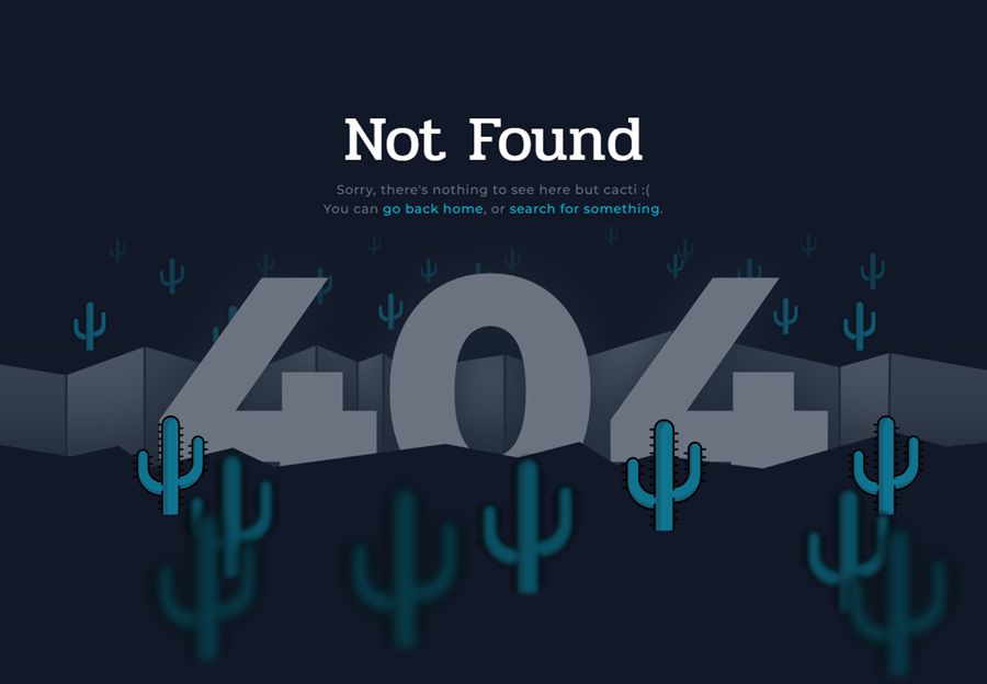 404错误页面源码，简单实用的html视差404页面代码收藏