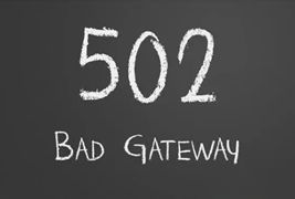 网站访问报错502 bad gateway该怎么解决?